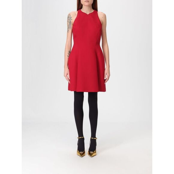 Versace Dress Woman Burgundy